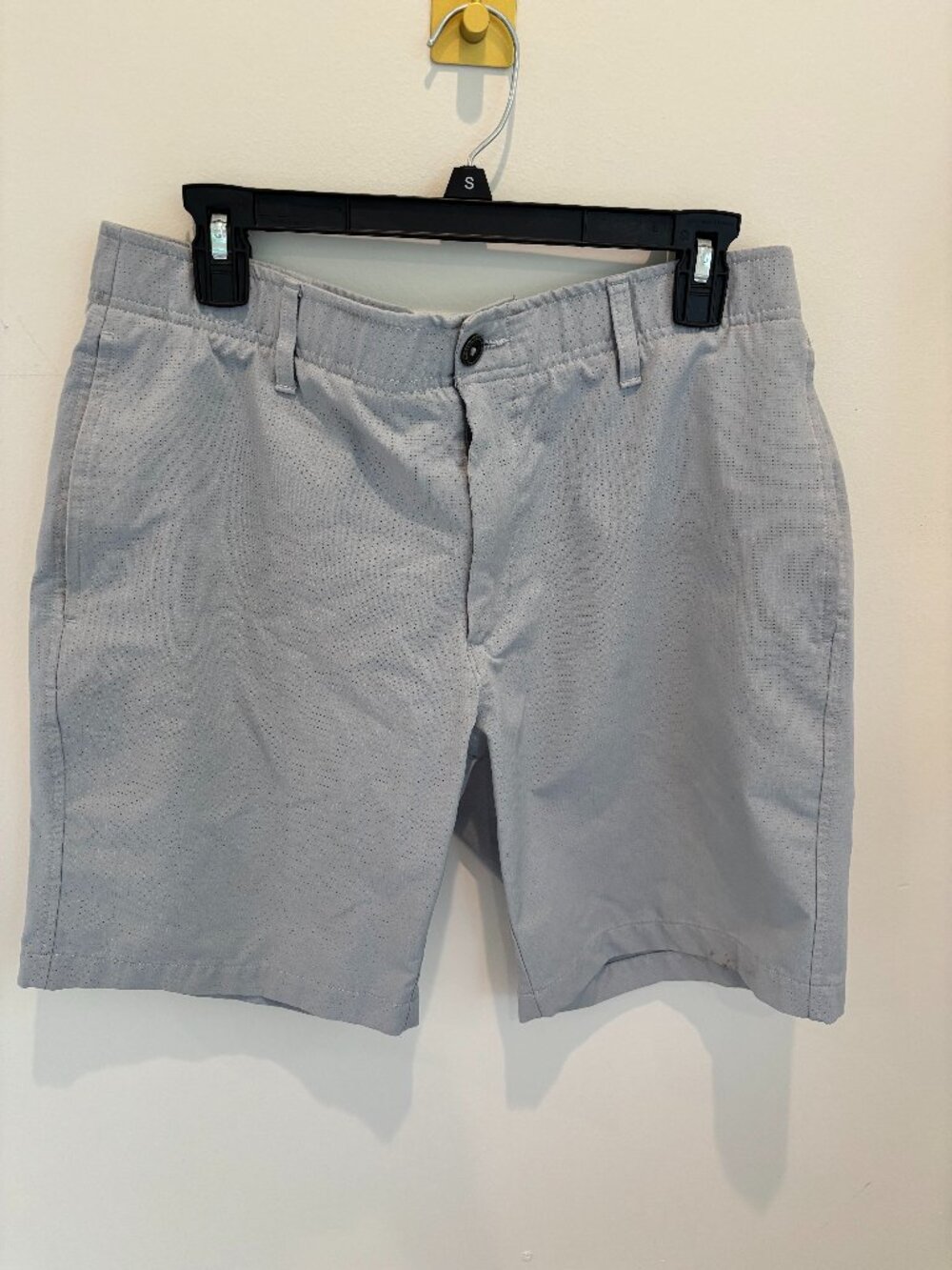 Mens Light Blue Under Armour Golf Shorts Size 36